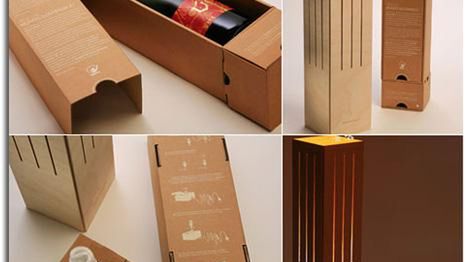 Lampa z opakowania po prezencie 1