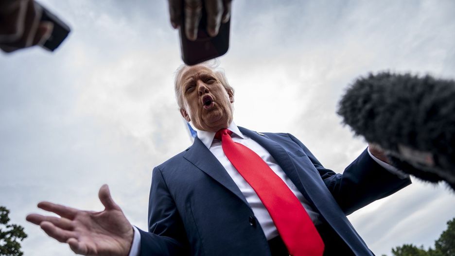 Trump gra TikTokiem