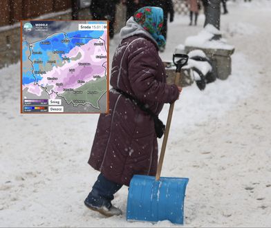 Zacznie się już we wtorek. Pas śnieżycy nadciąga nad Polskę