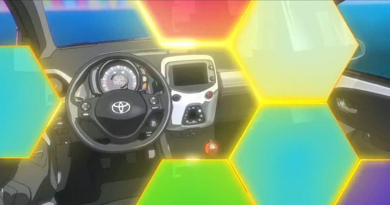 Nowa Toyota Aygo - wnętrze