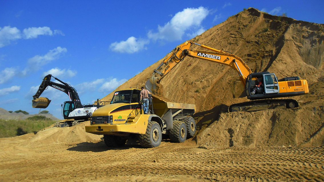 Budowa autostrady, fot. Amber Budownictwo