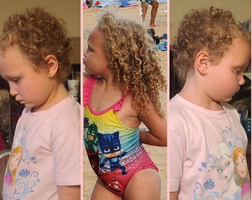 Dziewczynka wróciła ze szkoły z obciętymi włosami