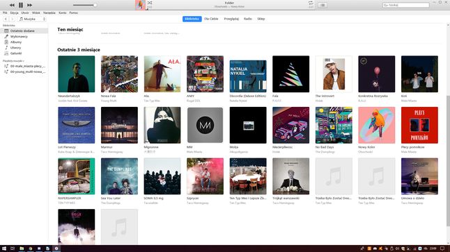 iTunes oprócz oprogramowaniem do synchronizacji iPhone z PC może być idealnym odtwarzaczem muzyki na komputerze