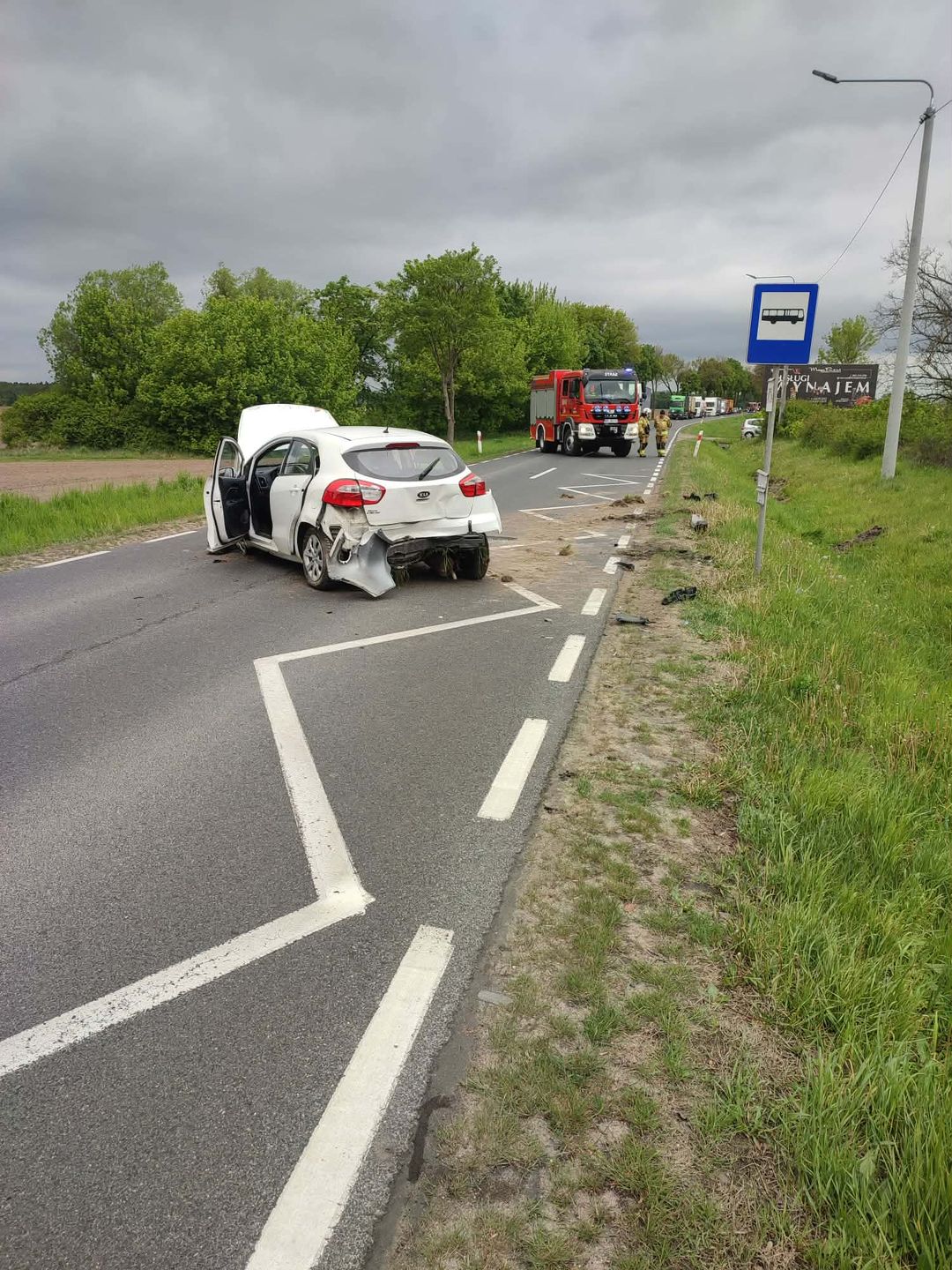 Wypadek w Srebrnej 