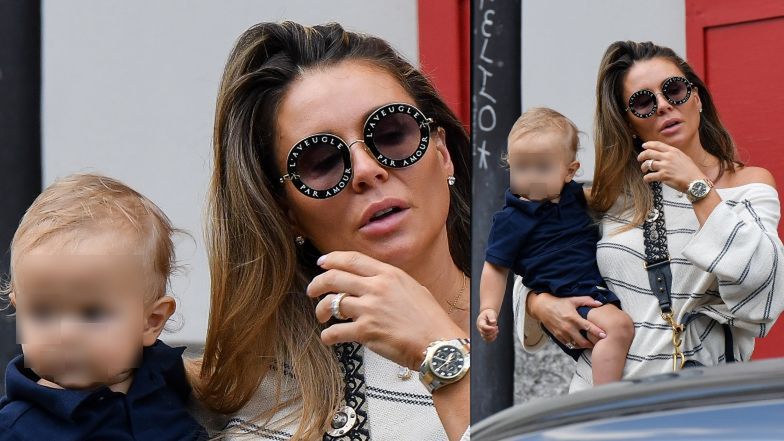 Małgorzata Rozenek na rodzinnym spacerze z Radkiem, dziećmi, rodzicami, bratem i jego NOWĄ PARTNERKĄ