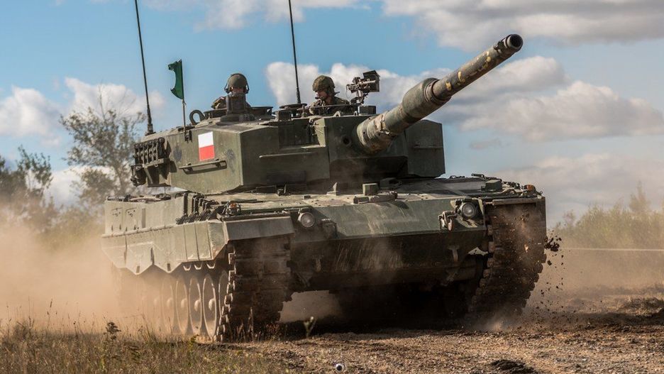 Polski Leopard 2A4. Czołgi w tym wariancie są obecnie modernizowane do standardu PLM1