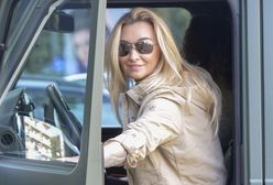 "Opona eksplodowała". Wojciechowska pokazała zdjęcia z drogowego incydentu