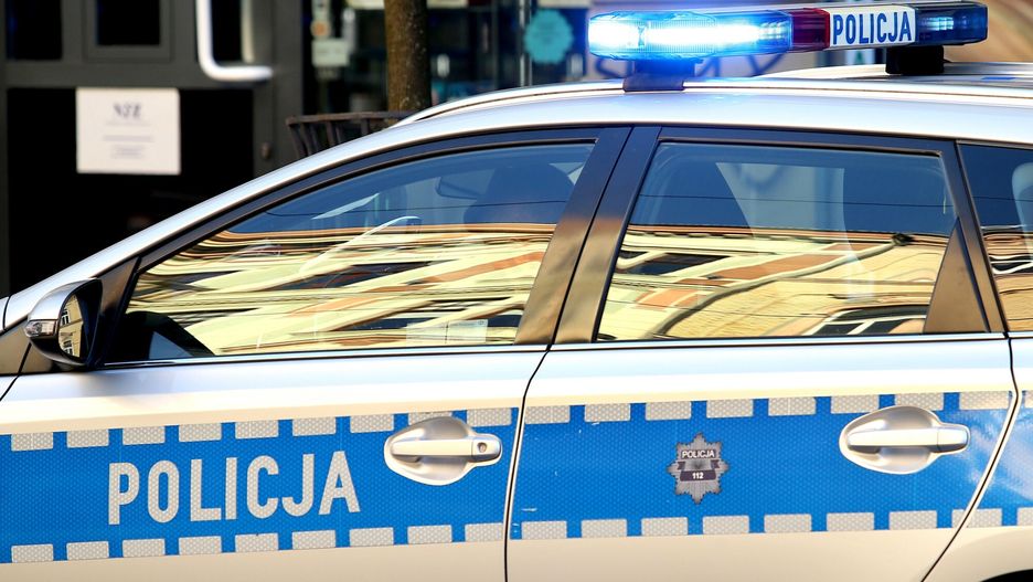 Radiowóz na sygnale