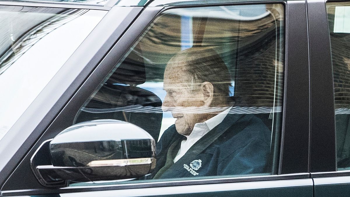 Książę Filip miał kolizję 17 stycznia