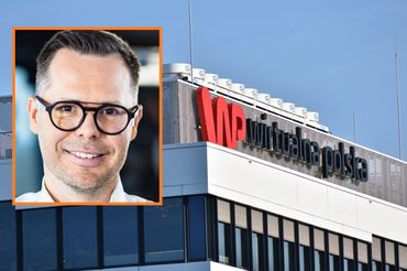 Jacek Świderski i siedziba Wirtualnej Polski, fot. mat. prasowe