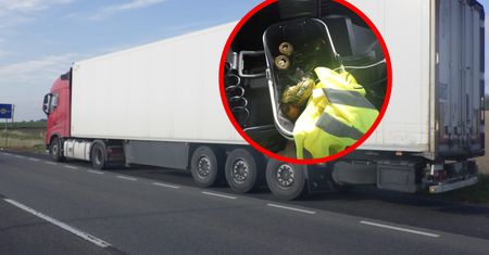 Kierowca ciężarówki miał ponad 3 promile. Zareagował świadek