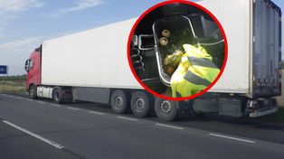 Kierowca ciężarówki miał ponad 3 promile. Zareagował świadek