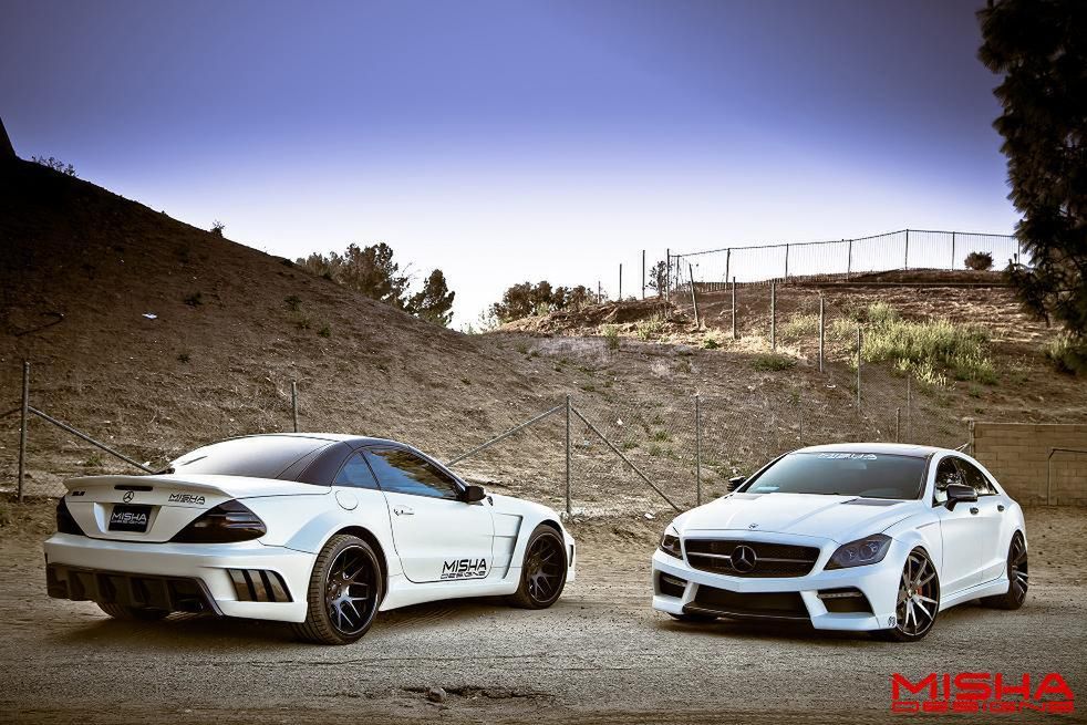 Mercedes SL i CLS według Misha Design [wideo]