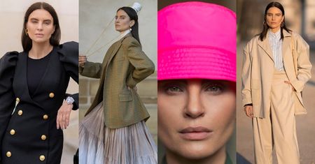 Joanna Horodyńska walczy o tytuł "ikony mody" na paryskim Fashion Weeku. Stylowa? (ZDJĘCIA)
