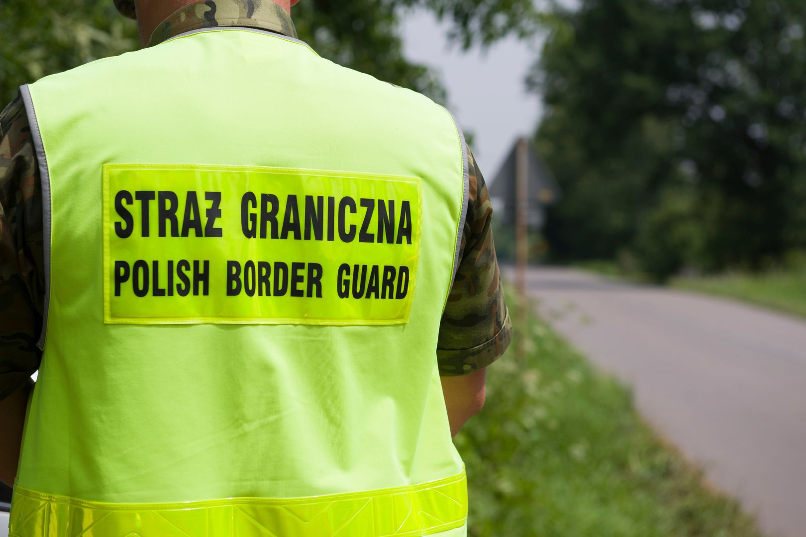 Cunkcjonariusze polskiej Straży Granicznej i niemieckiej Policji