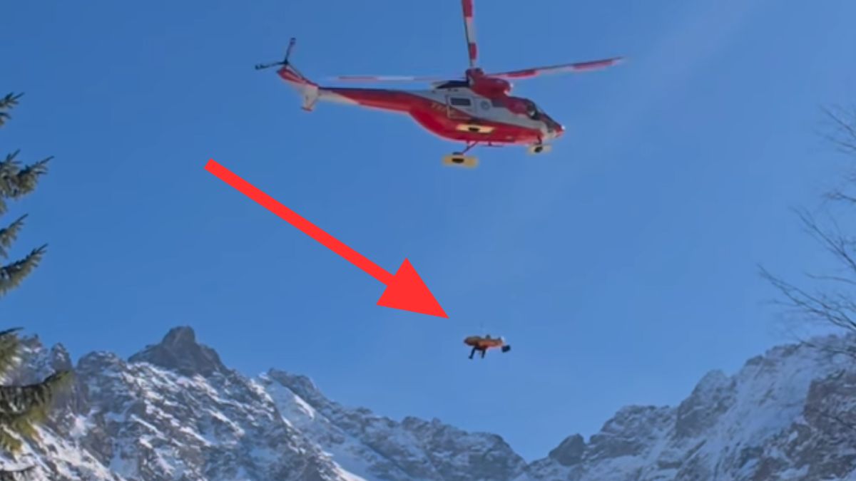 Nagrali zachowanie ratownik TOPR. Internauci biją brawo