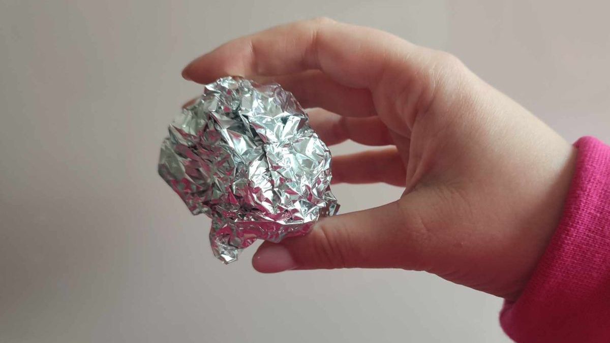 Kulka z folii aluminiowej - Pyszności