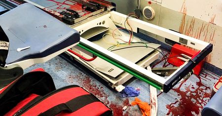 Mocne zdjęcia z polskiej karetki. "Pokazać to panu ministrowi"