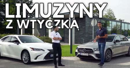 Lexus ES 300h vs Mercedes-Benz E 300 de  - luksus za kropelkę