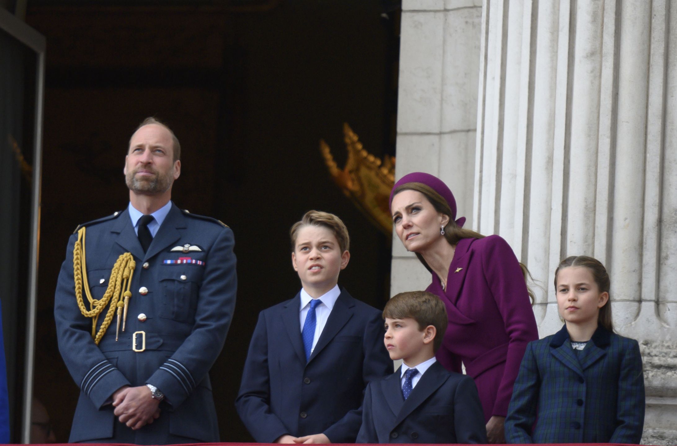 Kate i William z dziećmi: Georgem, Louisem i Charlotte
