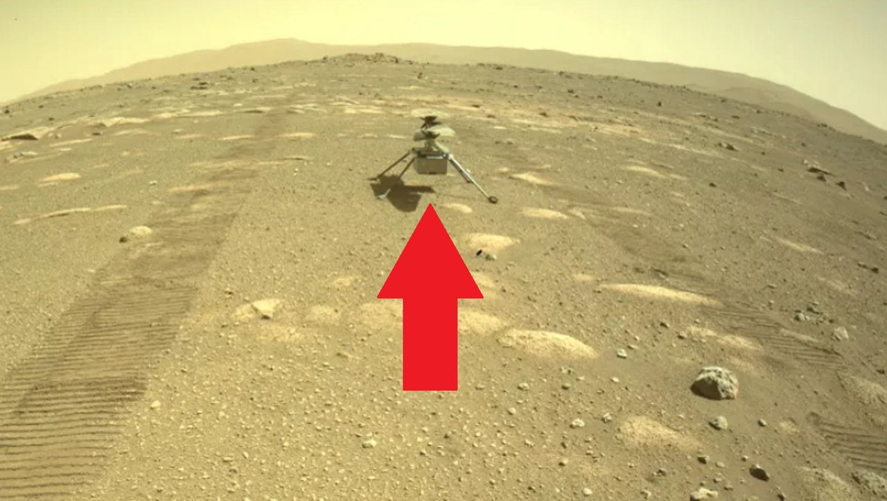 Helikopter NASA niemal gotowy do lotu na Marsie. Nie zgadniecie, co zabrał ze sobą