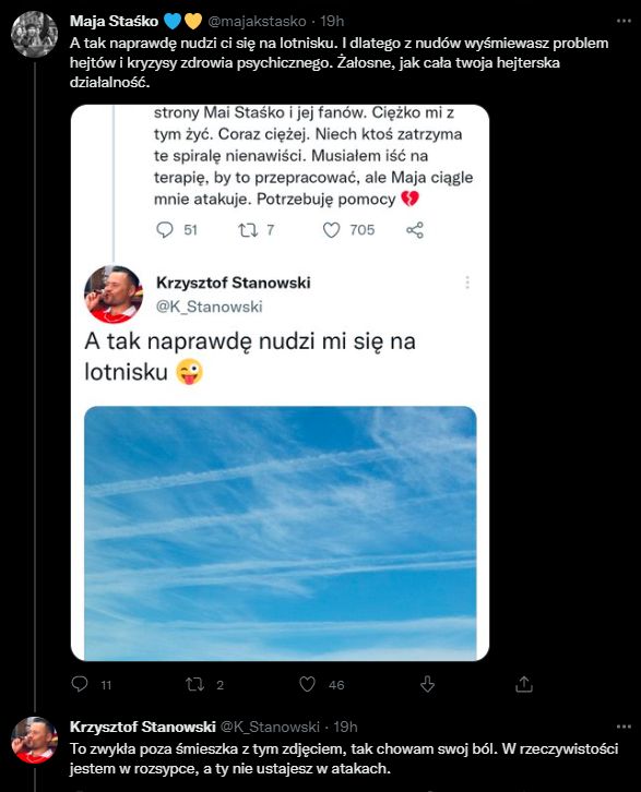 Maja Staśko vs Krzysztof Stanowski