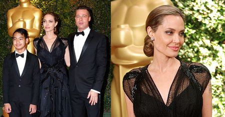 Angelina z Bradem i Maddoxem na czerwonym dywanie!