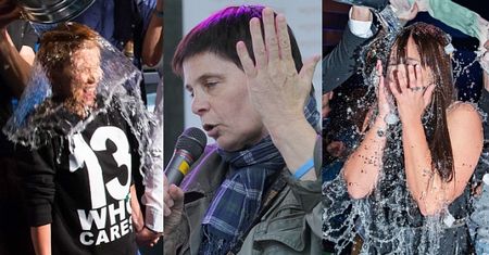 Ochojska o celebryckim splashu: "Jestem przeciwna niepotrzebnemu wylewaniu wody!"