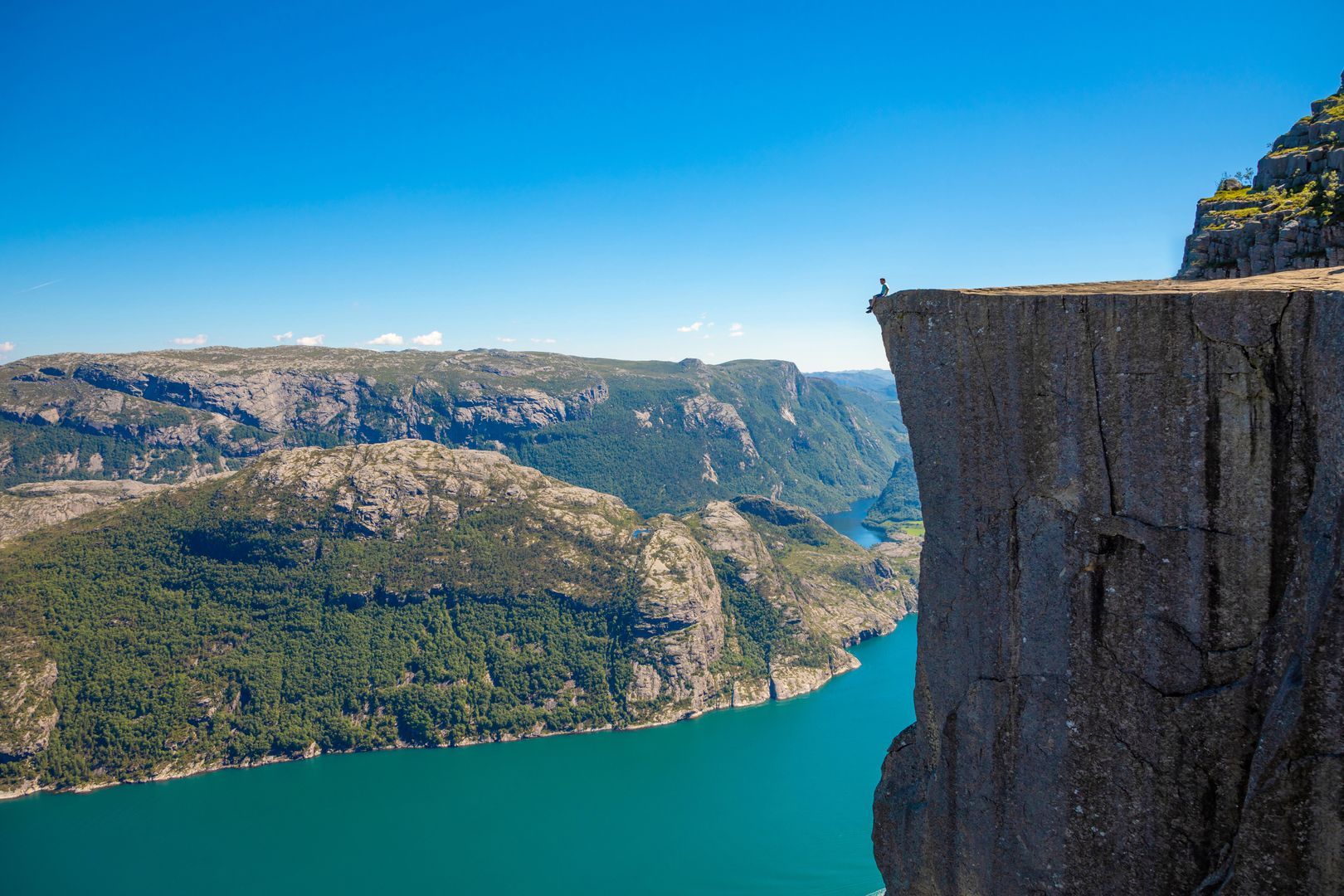 Preikestolen to jedno z najbardziej "instagramowych" miejsc w Norwegii
