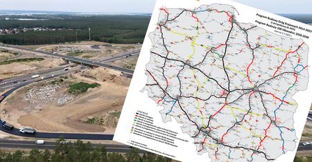 Budowa polskiej sieci dróg. Powstaje ponad 1,5 tys. nowych kilometrów