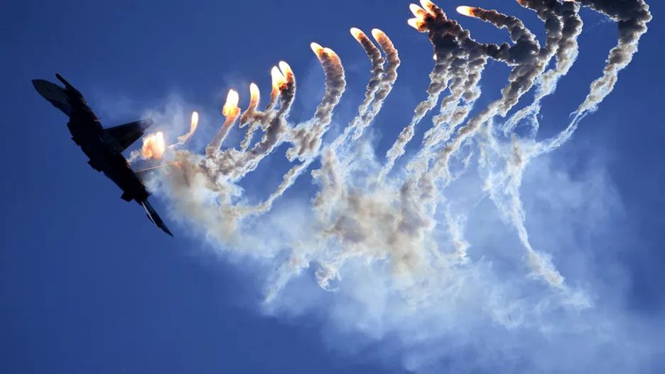 Su-35 podczas pokazów lotniczych
