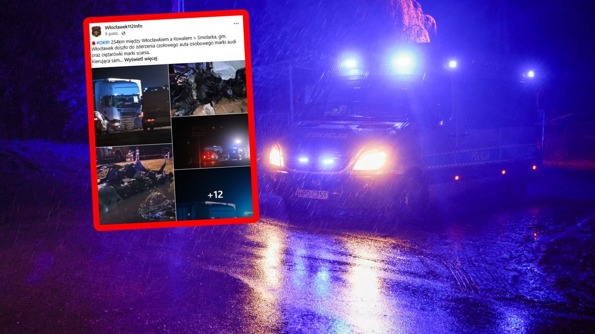 Makabryczny wypadek. Nie żyje 20-latka (w tle zdj. poglądowe)