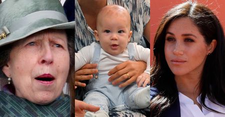To księżniczka Anna zamartwiała się KOLOREM SKÓRY dziecka Meghan Markle i Harry'ego?