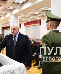 Pogrzeb szefa MSZ Białorusi. Wymowne zdjęcie Łukaszenki