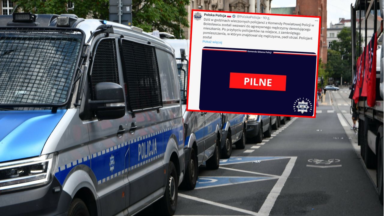 Jest po operacji. Nowe doniesienia o stanie postrzelonego policjanta