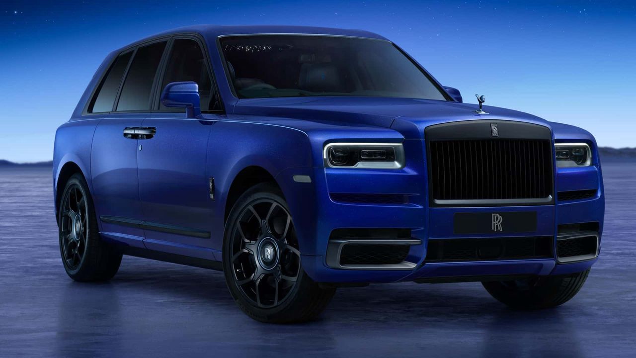 Rolls-Royce Cullinan Blue Shadow Edition. Gdzie kończy się Ziemia i zaczyna kosmos