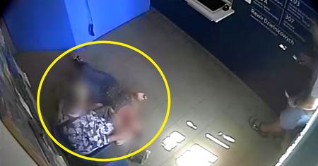 Dramatyczne sceny w komisariacie. Wszystko nagrały kamery