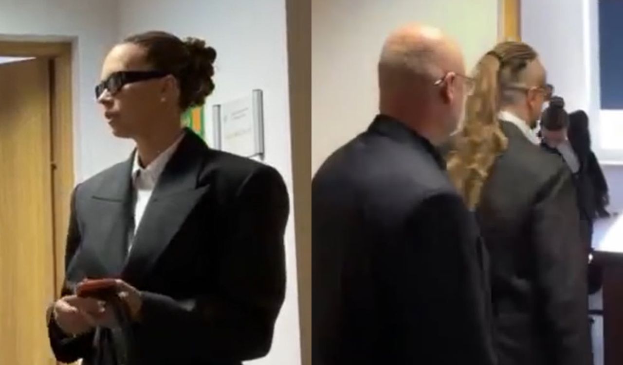 Sandra Kubicka i Baron rozwodzą się. Tak zachowywali się w sądzie (WIDEO)