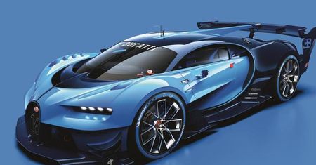 Bugatti Vision Gran Turismo (2015) - pierwsze stadium Chirona zaprezentowane [aktualizacja]
