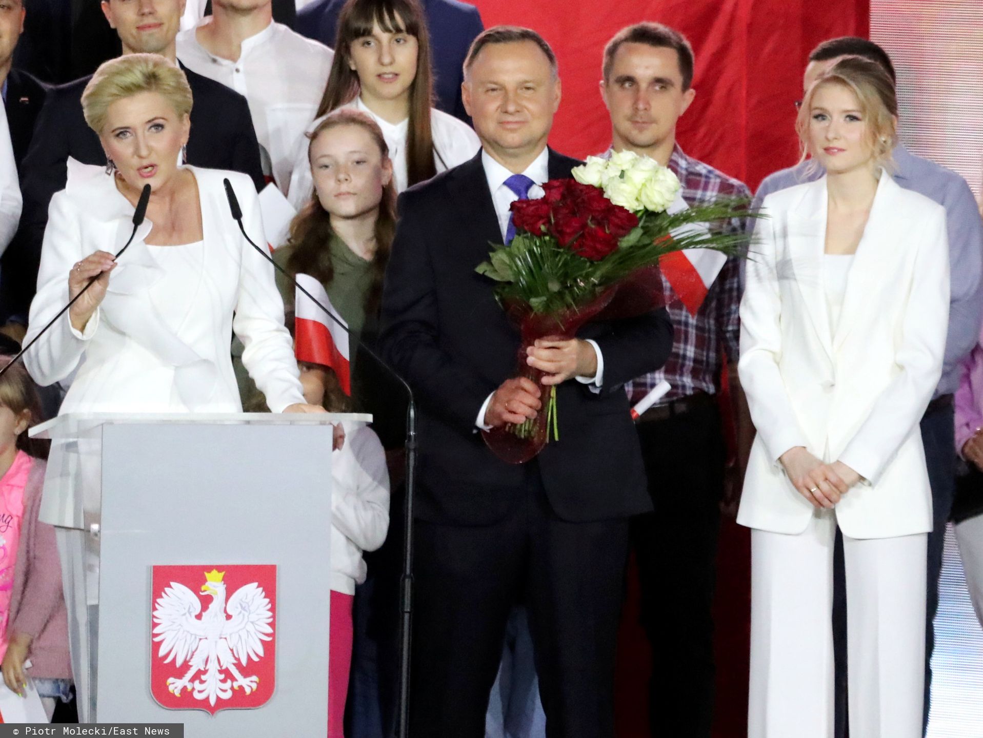 Agata Duda przerwała milczenie