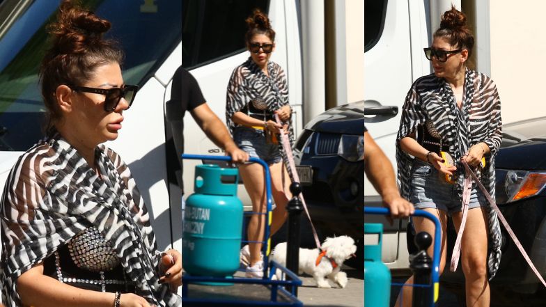 Iwona Węgrowska relaksuje się na wakacjach w Sopocie