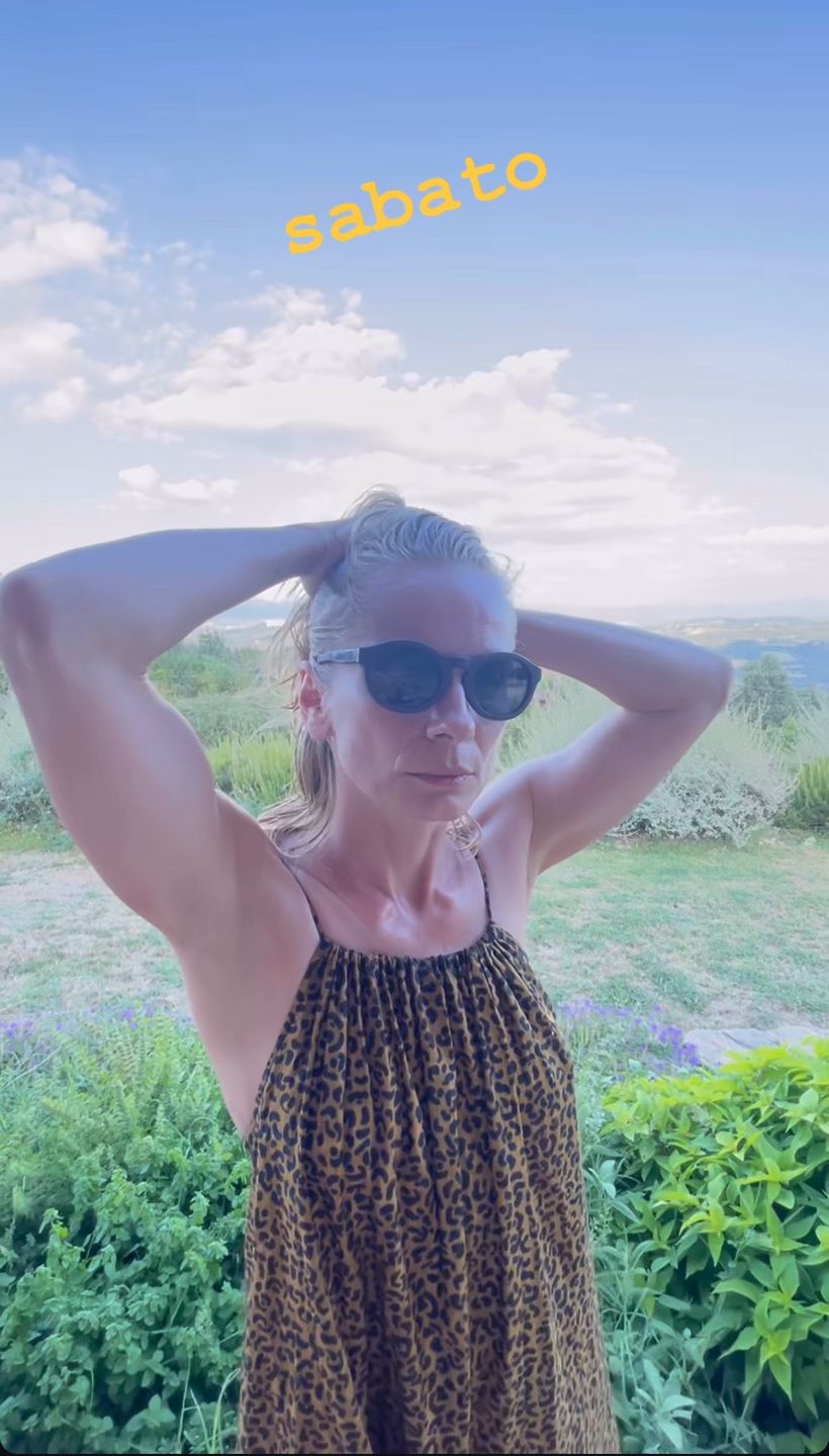 Magdalena Cielecka na wakacjach