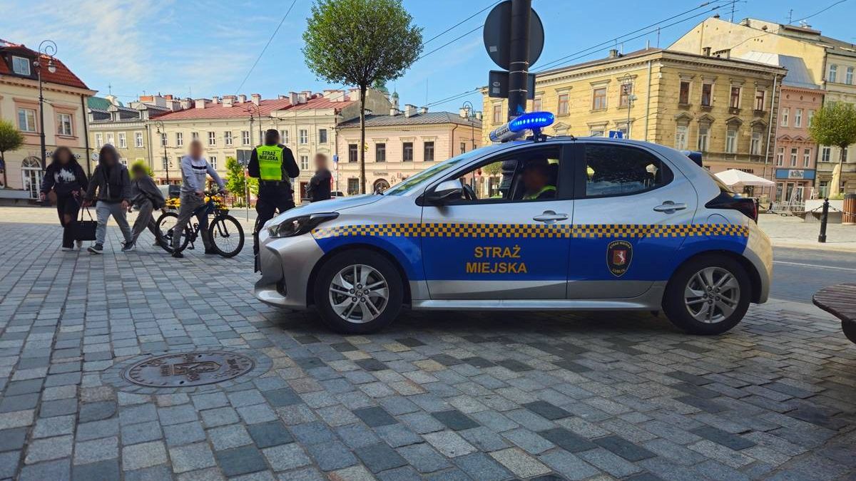 Strażnicy miejscy zatrzymali dwóch rowerzystów