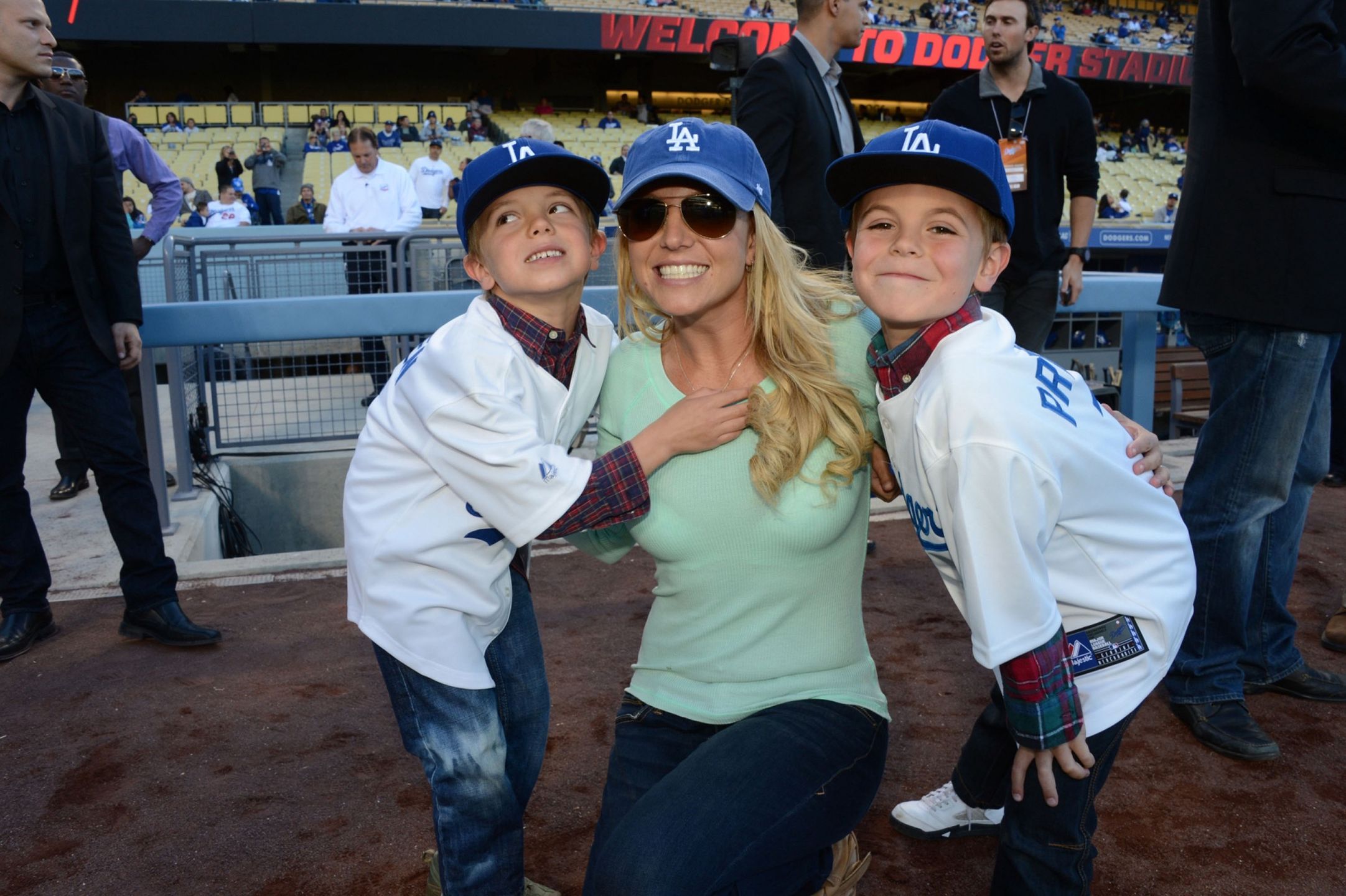 Britney Spears, Jayden James Federline, Sean Preston Federline