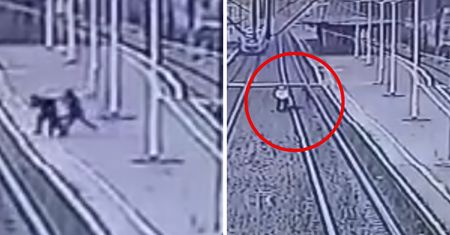 Rzucili 15-latka na tory i okradli. Policja pokazała nagranie