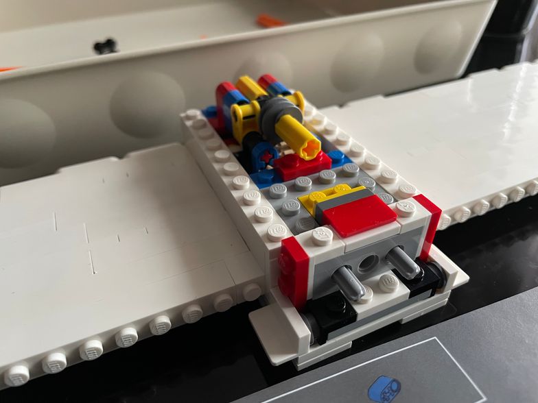 Concorde z klocków LEGO