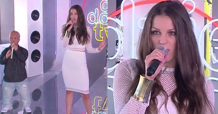 Kolejny żenujący występ Patty w TVN-ie... z KARŁEM NA FLECIE!