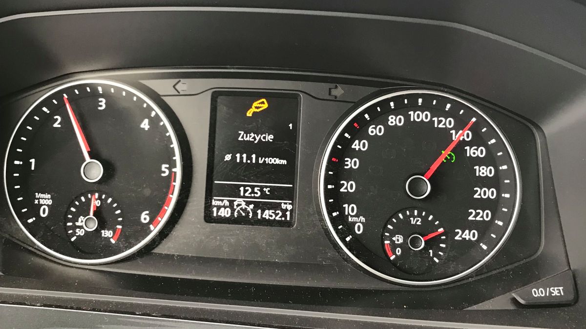 Kiedy AdBlue się skończy, nie ma żartów. Lepiej nie wyłączać silnika