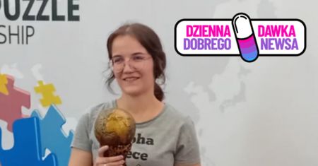 Polka mistrzynią w układaniu puzzli. Wystarczyło jej 39 minut i 44 sekundy