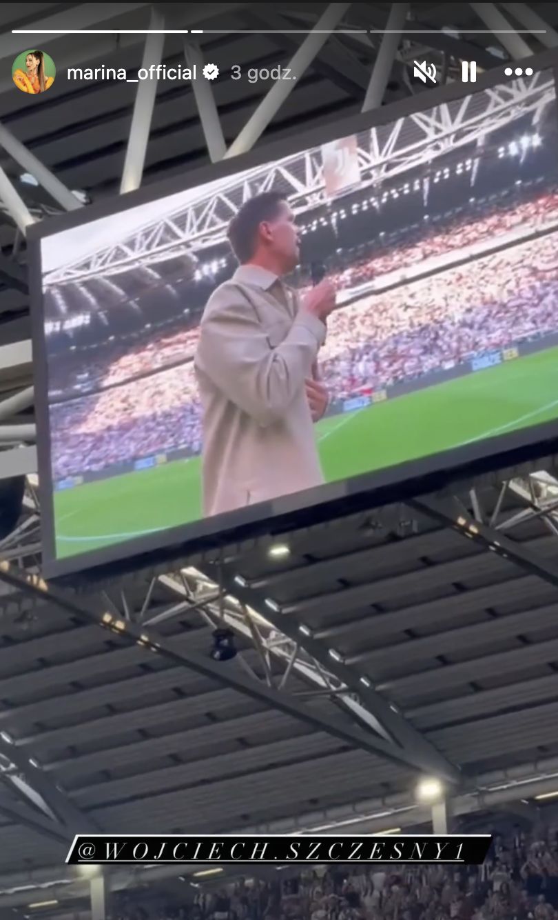 Wojciech Szczęsny pożegnał się z kibicami na stadionie w Turynie
